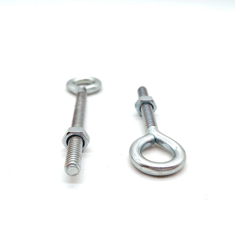 Cén Fáth a Bhfuil Scriú Hook Súl Tapping Sinc Cruach Carbóin le Snáithe Meaisín an Réiteach Fastening Ideal le haghaidh Feidhmchláir Tionscail agus Tógála