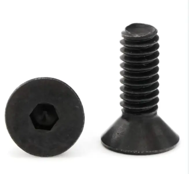 Bolg soicéad heicsidheachúlach ocsaíd dubh countersunk