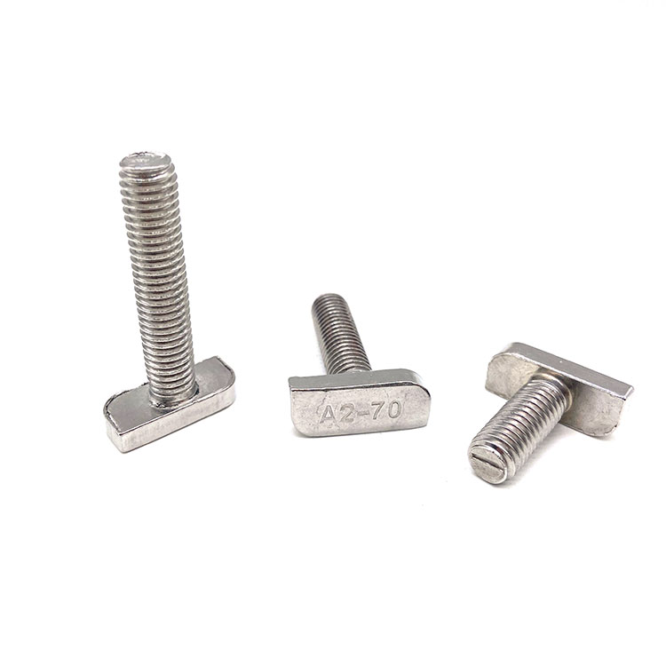 Fastener Cruach Dhosmálta 304 316 Cruth A2 T Solt Bolt le haghaidh Fuinneamh Gréine