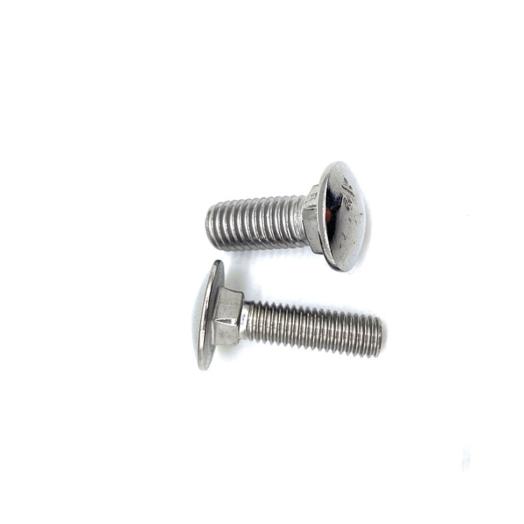 M6 M10 DIN603 INOX A4 Cruach Dhosmálta 314 316 INOX A2 Bolt Iompar