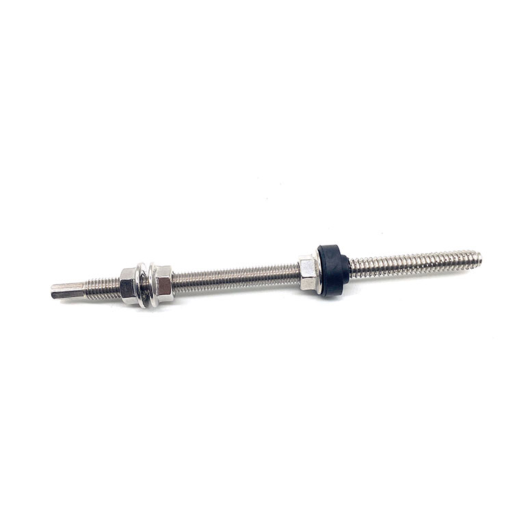 Cruach Dhosmálta 304 410 Dowel Scriú Snáithe Painéal Gréine Hanger Bolt le haghaidh Miotal